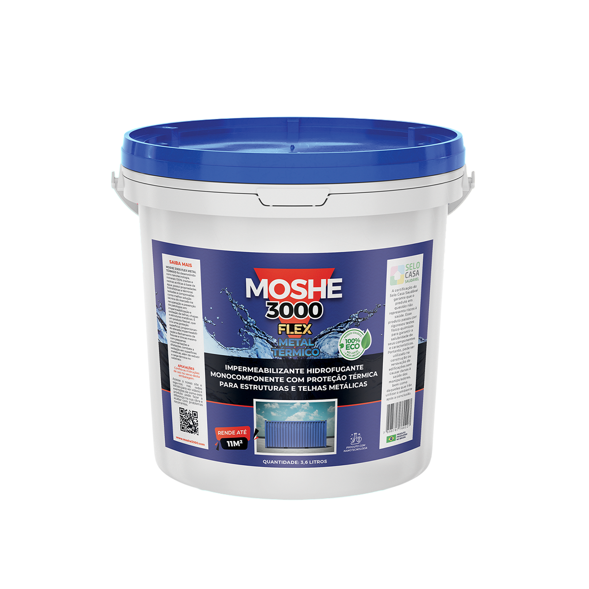 MOSHE 3000 FLEX METAL TÉRMICO - 3,6LT